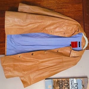 Cole Haan Country Leather Coat